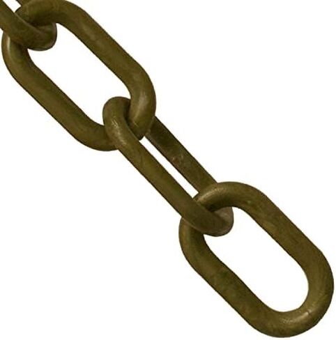 Mr. Chain Plastic Barrier Chain, Alternating Safety Green/White, 2-Inch Link Diameter, 100-Foot Length (50033-100) in Saudi Arabia