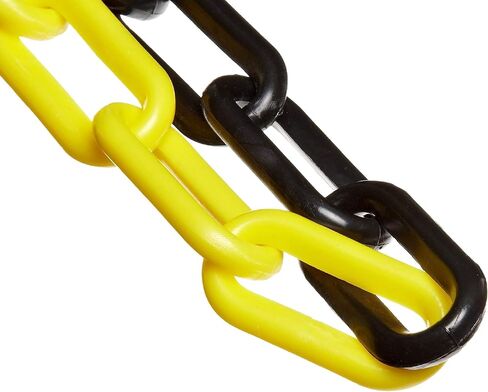 Mr. Chain Plastic Barrier Chain, Alternating Safety Green/White, 2-Inch Link Diameter, 100-Foot Length (50033-100) in Saudi Arabia