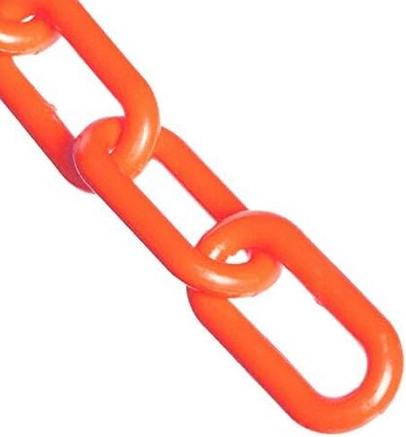 Mr. Chain Plastic Barrier Chain, Alternating Safety Green/White, 2-Inch Link Diameter, 100-Foot Length (50033-100) in Saudi Arabia