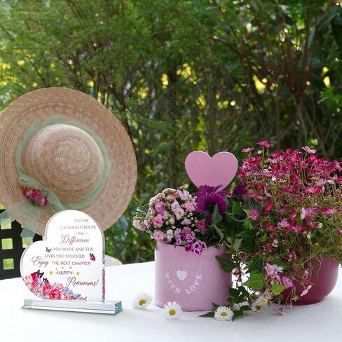 Movdyka Retirement GIfts for Men Women 2024 Cool Glass Plaque Keepsake Best Happy Retirement Gifts for Coworker Nurse Doctor Teacher Boss Military Police in Kuwait