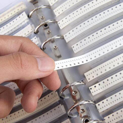 0603 Capacitor Kit, SMD 0603 Capacitors Assortment Folder - Sample Book Kit for Electronic Components. in Saudi Arabia