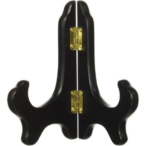 Tripar 23-1205B 5.29 Inch Ebony Wood Plate Stand