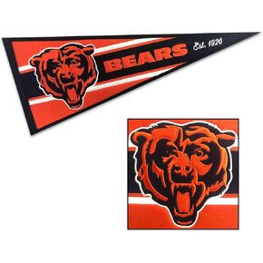 WinCraft Chicago Bears Embroidered and Sewn Pennant