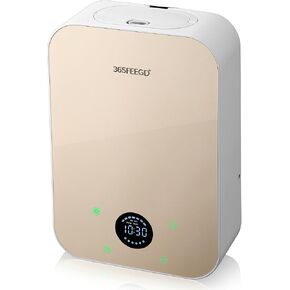 Waterless Essential Oil Diffuser, 150ml Home Smart Portable Bluetooth Diffuser, Battery/Power Powered, Up to 1800 Sq.Ft.