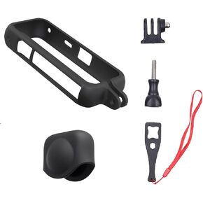 Protective Frame for Insta360 X3, Mounting Bracket Case Cage with Lens Cap housing Mount Accessories