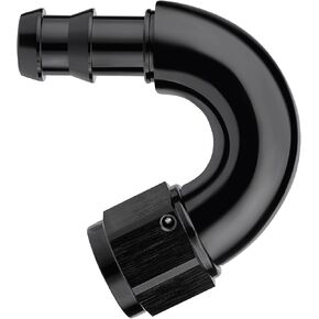 EVIL ENERGY 10AN 90 Degree Push Lock Fitting One Piece Full Flow Hose End