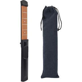 Pocket Guitar Practice Neck Chord Trainer 6 Fret Portable Guitar Chord Practice Tool for Beginner Hands Training