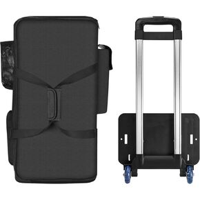 multifunctional pull rod bag case, suitable for Sony SRS-XP500/XV500 X, JBL Partybox 110/Club 120 outdoor karaoke stereo, portable audio outdoor travel pull rod bag