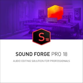 SOUND FORGE Pro 18 - The All-Round Audio Editor | Audio Software | Music Program | For Windows 10/11 PC | 1 PC license as voucher code in a practical shipping box incl. backup DVD in Saudi Arabia