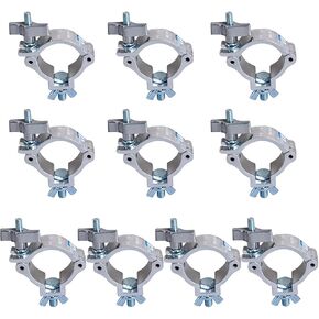 Sarknoah. Pack of 10, Quick Release Stage Lighting Truss Clamp, Fit 1.88-2 Inch OD Tubing Clamp,165Llbs Capacity Stage Light Hook Clamp, TUV Certification.