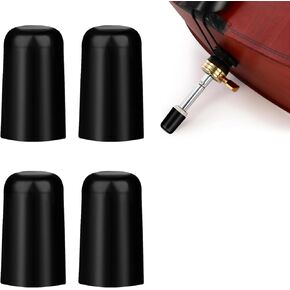 4 Pcs Cello Endpin Stopper Rubber Cello Endpin The Original Slipstop Endpin Rest for Cello Rock Stop Black Cello Anti-slip Plug Cello Stopper Cello Holder for Practice Performance