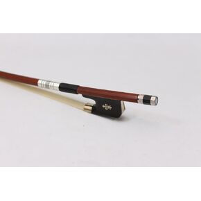 3/4 Upright Double Bass Bow for String Bass Bows Germany French style Natual Mongolia bow hair ebony frog pearl inlay