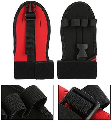 Stroke Recovery Gloves Black Finger Glove Auxiliary Fixed Glove Rehabilitation Training Equipment Hand Fist Stroke Hemiplegia Fixed Hand Fingers Traction Hand Brace Splint Support for(Snap-on Gloves) in Saudi Arabia