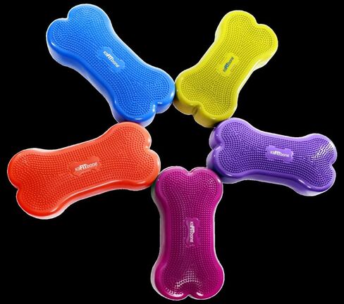 FitPaws® K9FITbone® - عادي، برتقالي | منصة تدريب توازن الكلاب ومعدات التمرين | أداة تجريب للقوة والأساسية والاستقرار in Saudi Arabia