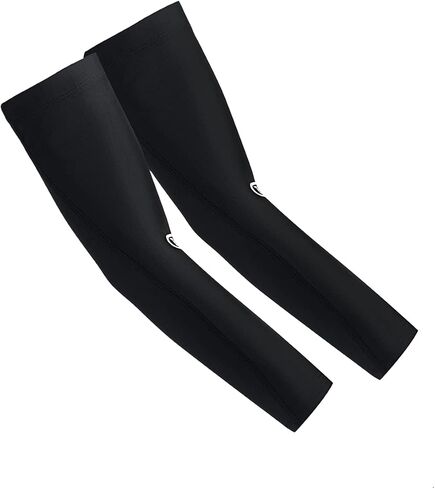 Battle Full Arm Sleeve, Breathable Football Arm Sleeves, Compression Arm Sleeves for Men & Youth, Basketball, Running (Black, L/XL) in Saudi Arabia
