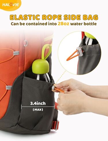 HALOVIE Kids Backpack Small - 15L Kids Travel Backpacks School Bag Preschool Back pack for Boys and Girls in Kuwait