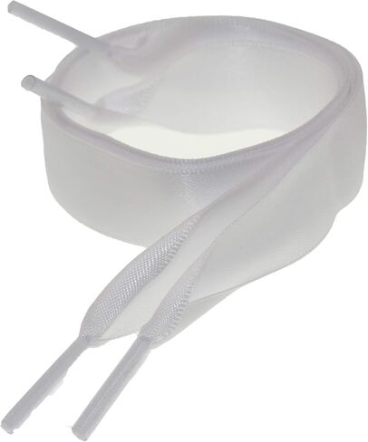 Teeoff Satin Ribbon Shoelaces for Kids, Flat Shoe Laces for Sneakers in Saudi Arabia