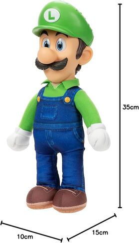 Nintendo Super Mario Movie 35 cm Roto Plush Luigi in Saudi Arabia