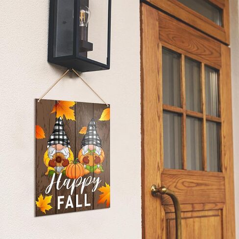 UDNADKEX Fall Decorations Hanging Sign, Autumn Fall Decor Rustic Pumpkin Spice Wooden Wall Sign Thanksgiving Decorations, Fall Coffee Lover in Saudi Arabia