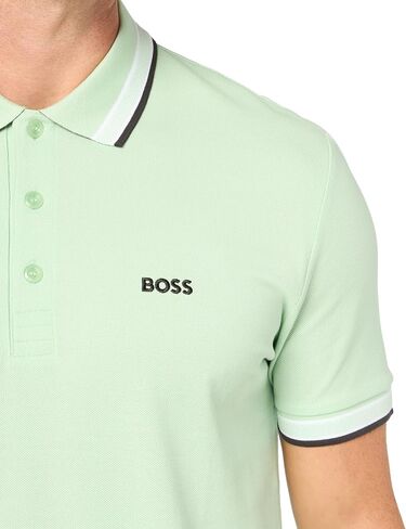 BOSS Paddy Short Sleeve Polo Shirt Dark Teal in Saudi Arabia