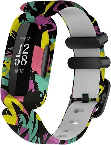 سوار بديل من السيليكون لساعة Fitbit Ace 3/Inspire 2 البديلة، in Saudi Arabia