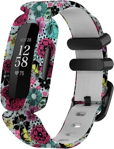 سوار بديل من السيليكون لساعة Fitbit Ace 3/Inspire 2 البديلة، in Saudi Arabia