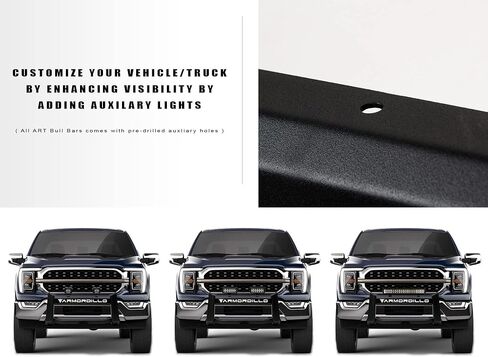 Armordillo 7168428 AR Pre-Runner Style Modular Bumper Grille Guard - Matte Black Fits 2009-2018 Dodge Ram 1500/2019-2022 Classic in Saudi Arabia