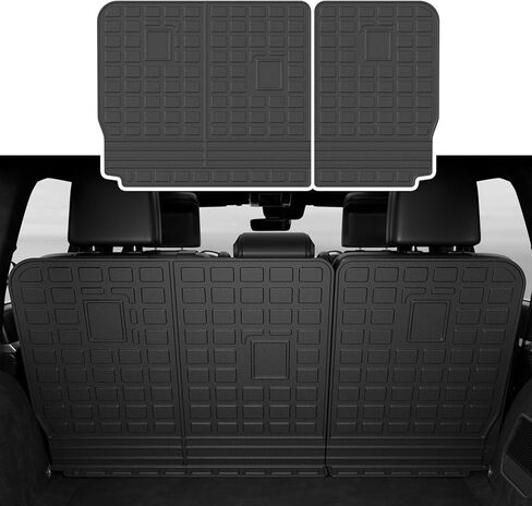 powoq Floor Mat Compatible with 2022-2024 Jeep Grand Cherokee 5Seat Cargo Liner Trunk Mat Liner Backrest Mat Replacement for 2022-2024 Jeep Grand Cherokee Accessories(Trunk Mat+Backrest Mat+Floor Mat) in Kuwait
