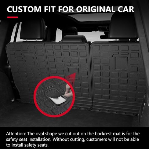 powoq Floor Mat Compatible with 2022-2024 Jeep Grand Cherokee 5Seat Cargo Liner Trunk Mat Liner Backrest Mat Replacement for 2022-2024 Jeep Grand Cherokee Accessories(Trunk Mat+Backrest Mat+Floor Mat) in Kuwait
