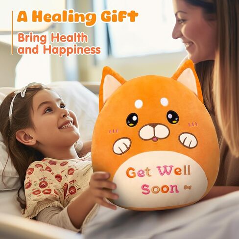 Houwsbaby 12" Brown Get Well Soon Teddy Bear Plush Pillow,Get Well Soon Bear Stuffed Animal, Broken Arm Bandage Bear plush for Kids Boys Girls Adult After Surgery Presents in Saudi Arabia