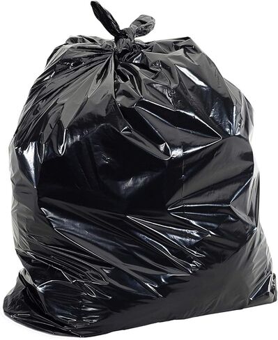 Ultrasac Heavy Duty 45 Gallon Trash Bags Huge 50 Count/w Ties) - 1.8 MIL - 38" x 45" - Large Black Plastic Garbage Bags for Contractor, Industrial, Home, Kitchen, Commercial, Yard, Lawn, Leaf in Saudi Arabia