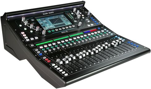 Allen & Heath SQ-5 48-channel Digital Mixer Bundle w/Allen & Heath AP11332 SQ-5 Dust Cover, 10-Pack Pig Hog PHM10 8mm XLR Microphone Cable and Liquid Audio Polishing Cloth in Saudi Arabia