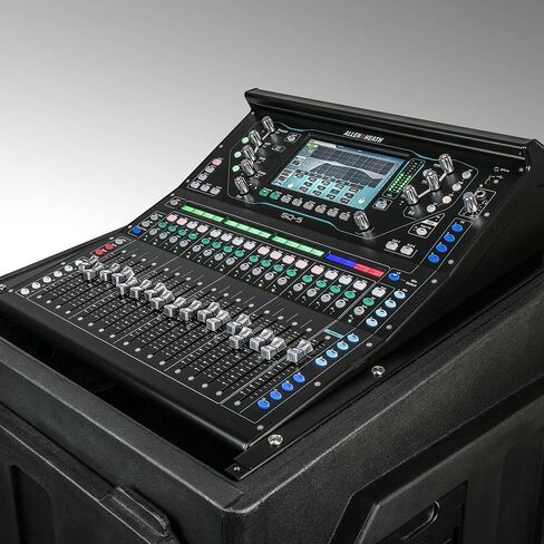 Allen & Heath SQ-5 48-channel Digital Mixer Bundle w/Allen & Heath AP11332 SQ-5 Dust Cover, 10-Pack Pig Hog PHM10 8mm XLR Microphone Cable and Liquid Audio Polishing Cloth in Saudi Arabia
