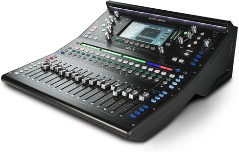 Allen & Heath SQ-5 48-channel Digital Mixer Bundle w/Allen & Heath AP11332 SQ-5 Dust Cover, 10-Pack Pig Hog PHM10 8mm XLR Microphone Cable and Liquid Audio Polishing Cloth in Saudi Arabia