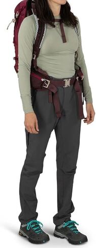 Osprey Sirrus 34L Women's Hiking Backpack, Elderberry Purple/Chiru Tan in Kuwait