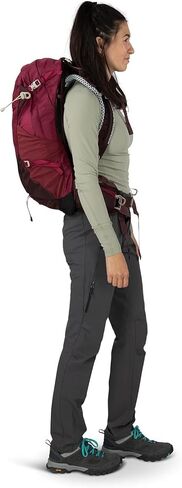 Osprey Sirrus 34L Women's Hiking Backpack, Elderberry Purple/Chiru Tan in Saudi Arabia