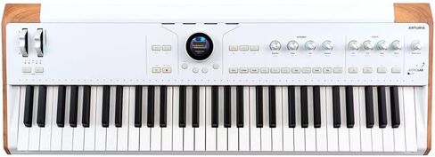 Arturia Astrolab Avant-Garde Stage Keyboard with Analog Lab Pro Integration Bundle with AKG K 240 Studio Professional Semi-Open Stereo Headphones, FP-P1L Sustain Pedal and Keyboard Dust Cover in Saudi Arabia