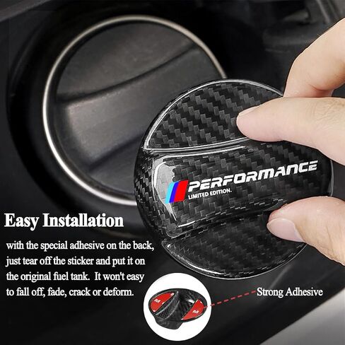 Gas Cap Cover for BMW Car Accessories, Carbon Fibre for BMW Gas Cap, Fuel Tank Cap for BMW 3 4 5 6 7 Series X3 X5 X6 X7 E90 E92 F10 E46 E60 F30 G20 G30 128i 228i 320i 323i (1Pcs Style A) in Saudi Arabia