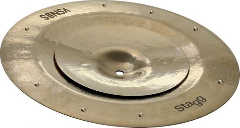 Stagg SEN-STA0814 ZZ SENSA China/Splash Cymbal Stack - 8 بوصة و14 بوصة in Saudi Arabia