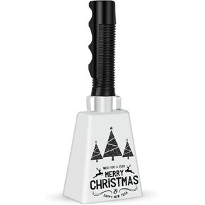 Cow Bell, Cow Bells Noise Makers, Cow Bells for Sporting Events to Make Big Noise, Cowbell with Handle for Football Games, Graduation, Party, school, Farm, Percussion Music(Flag,1 Pcs)