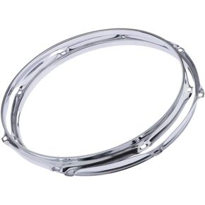 kesoto 2 Pcs Solid 8 Lug Drum Hoop Snare Side Hoop (13 Inches 1.2mm)