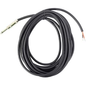 Rockville RTSBW20 20 Foot 1/4" TS to Bare Wire Speaker Cable,16 AWG,100% Copper