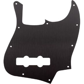 Musiclily Ultra 10 فتحات من الألومنيوم المؤكسد J-Bass Pickguard لـ American Fender Standard Jazz Bass، ذهبي