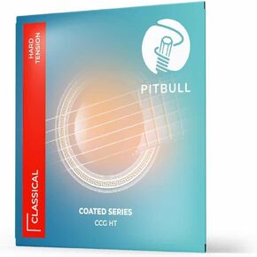 Pitbull Classical Guitar Strings Coated Series Crystal Nylon Normal Tension CCG NT