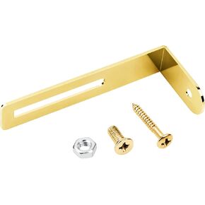 Banworks Metal Support Bracket for Electric Guitar Pickguard - Compatible with EPI Epiphone Les Paul LP Style Guitars JT/HBZJ-01 Chrome