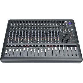 Rockville 18 Channel 6000w Powered Mixer w/USB, Effects/16 XDR2 Mic Pres (RPM1870)