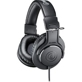 Audio-Technica ATH-M20X Professional Studio Monitor Headphones (Renewed)