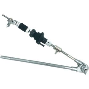 Cymbal Stand Arm Attachment Compatible with Closed Hi-Hat Boom Arm Closed Hi-Hat Holder Mount Attachment for Cymbal Stand Drum Set Percussion Instruments Hardware Accessories