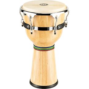 Meinl Percussion Series Floatune Djembe Hand Drum Circle Instrument with Goat Skin Head — NOT Made in China — Easy to Tune, 2-Year Warranty (DJW3NT)