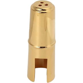 Saxophone Mouthpiece Protective Cap, Sax Clarinet Cover Metal Woodwinds Mouthpiece Cap Accessory Alto Saxophone Mouthpiece Cap Alto Sax Cap Tenor Alto Sax Mouthpiece Cap(Alto)
